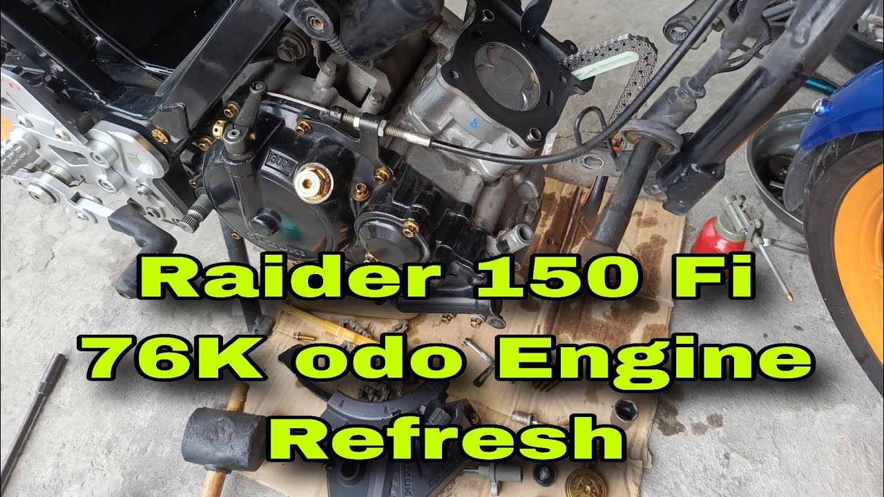 Raider 150 Fi 76K odo Engine Refresh 