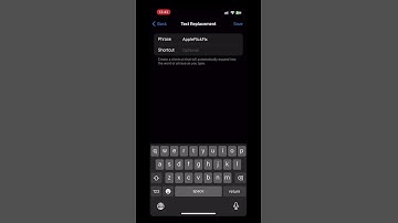 Text-replacement on iPhone #apple  #iphone #tech #shortcuts #trending #viral #mac #india #mobiles