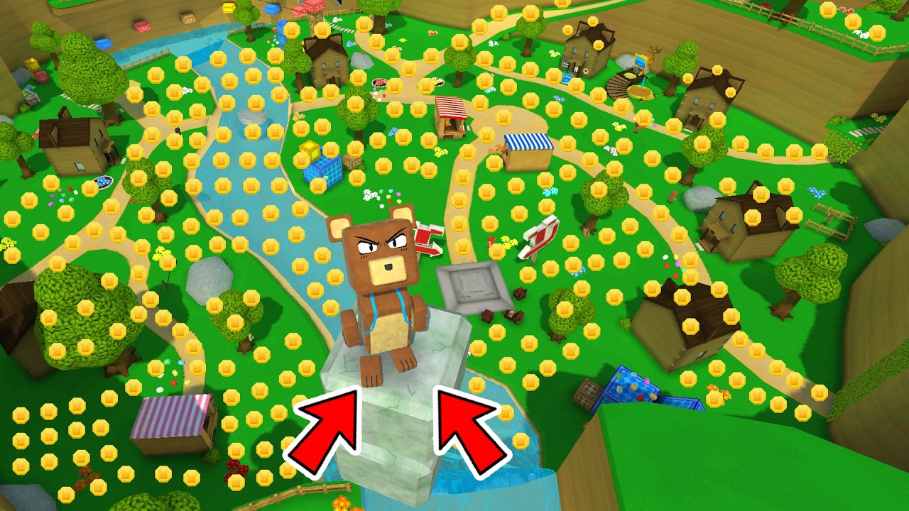 Bug Bisa Terbang Ke Kota Koin - Super Bear Adventure
