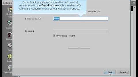 Adding Email accounts in Outlook 2000
