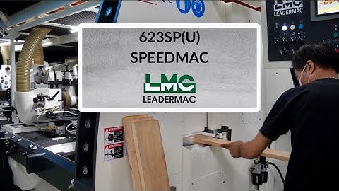 Leadermac Speedmac 4-Side Moulder | High-Speed Precision up to 100 m/min