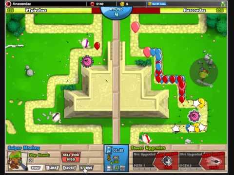 gaming logo Bloons TD Battles Game #4: Rainbow Regen Strategy