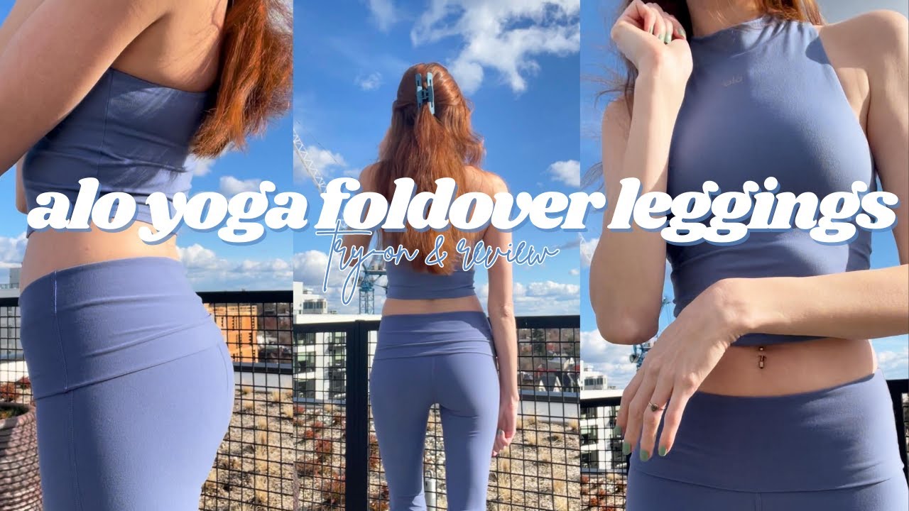 Alo Yoga Foldover Bootcut Legging