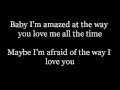 Maybe I'm Amazed By Paul McCartney-Lyrics Video