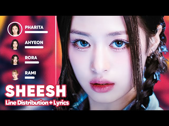 BABYMONSTER - SHEESH (Line Distribution + Lyrics Karaoke) PATREON REQUESTED class=