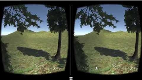 Unity VR Walking in 3D CardBoard