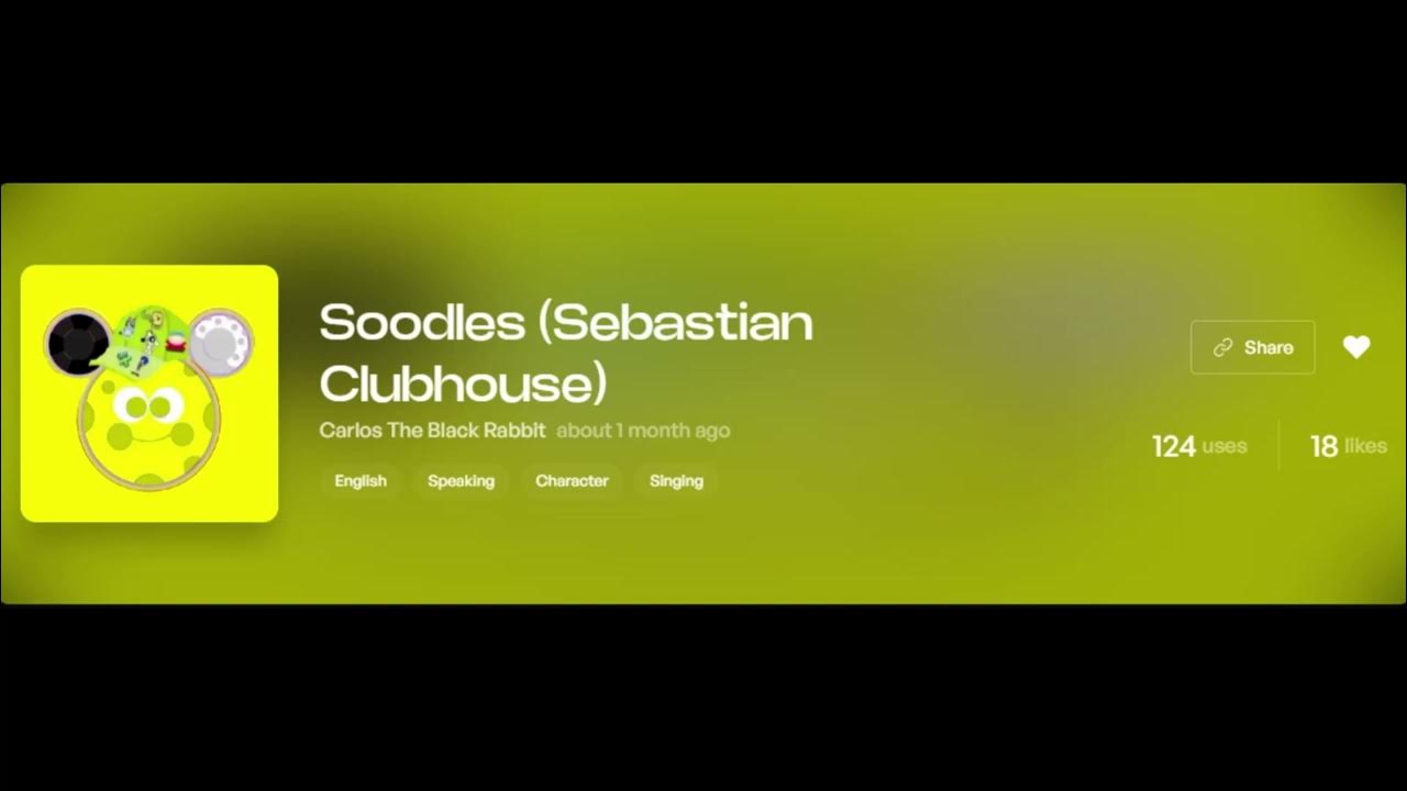 VIDEOCLUB - Amour plastique (Soodles Sebastian Clubhouse (AI) Made with
