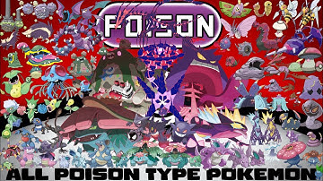 Every Poison Type Pokémon Love Garbodor💜