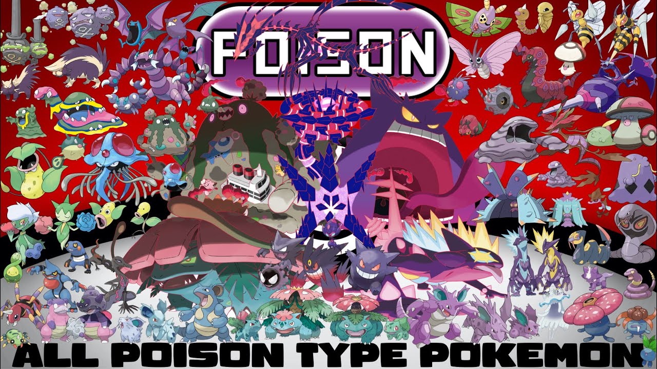 POKÉMON: Tipo Poison