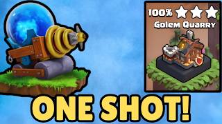 How to One Shot Golem Quarry | Default Layout
