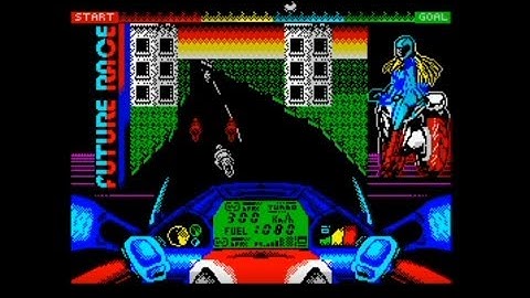 Future Race (2019) Walkthrough + Review, ZX Spectrum