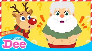 Oh No! Santa, Where Is Your Hat?!🎅🏻 | 2021 Christmas Carol Nursery Rhymes | Dragon Dee Kids Songs