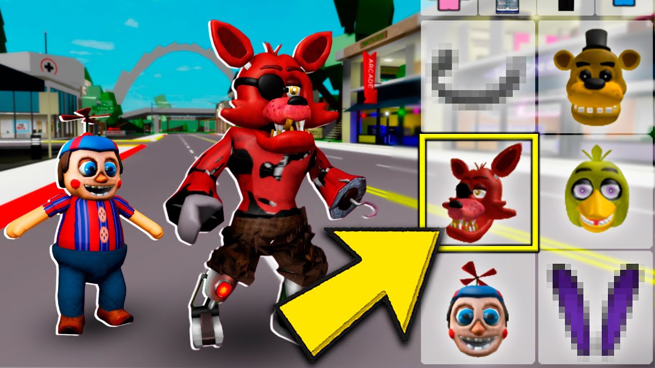 HOW TO BECOME FNAF CHARACTERS in Roblox Brookhaven! *ID Codes