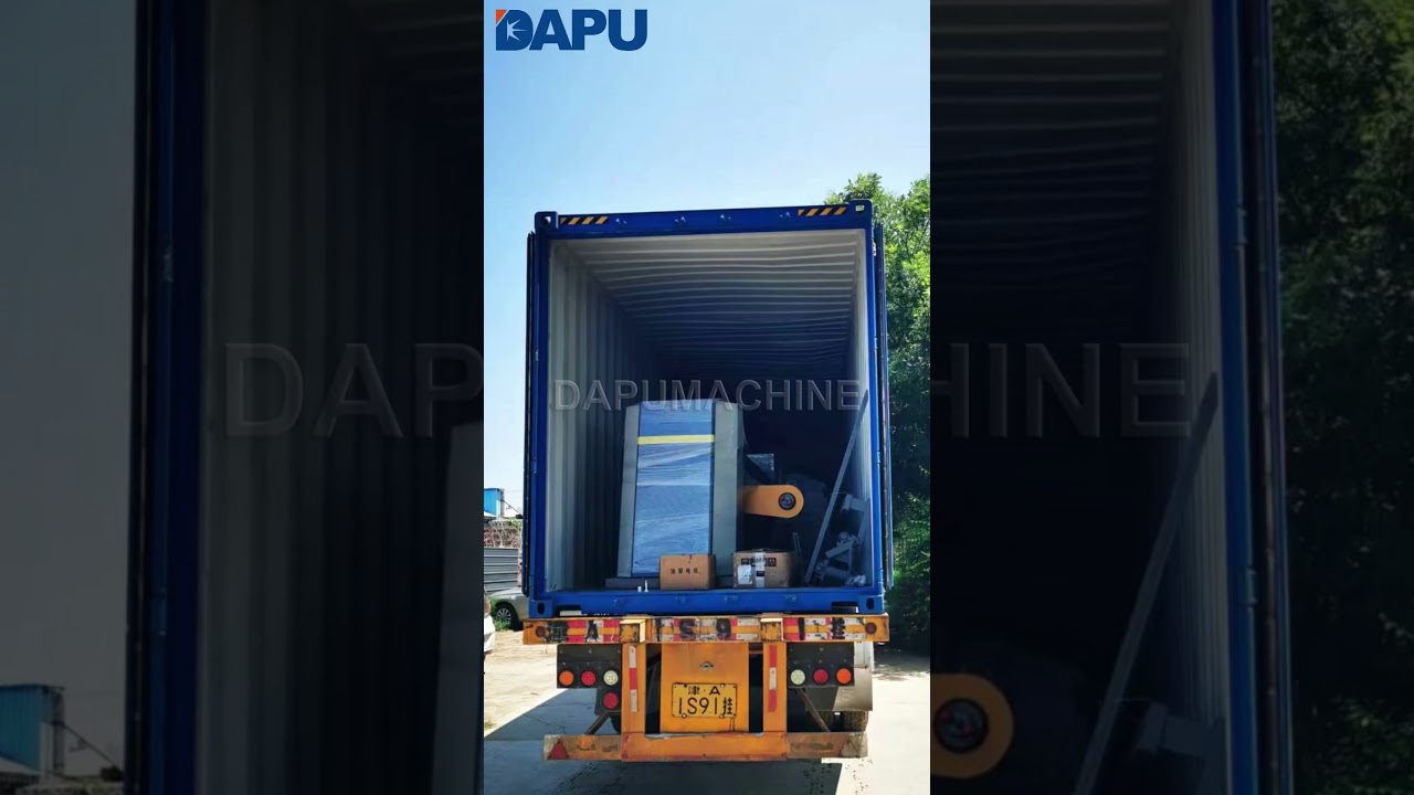 Hexagonal wire mesh machine packaging for export to Brazil