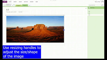 Insert Images Into OneNote 2013