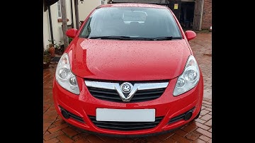 How to adjust Corsa D headlight aim