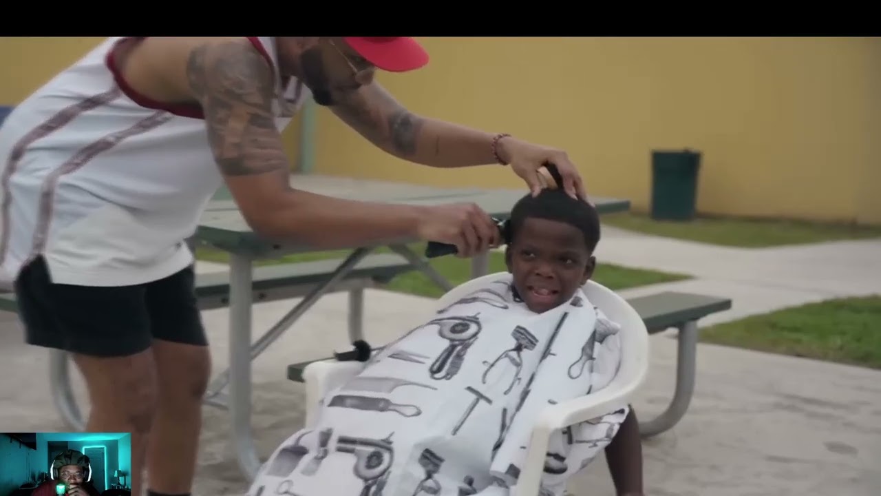 reacting to I Gave HAIRCUTS In The Hood (GONE WRONG!)