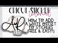 Cricut Sticker Tutorial: How To Add A White Offset To Your Stickers WITHOUT Procreate (Free & Easy!)