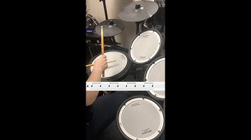 Drum Fill (8th Notes on Snare and Floor Tom)  - Practice with Me!