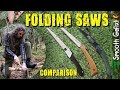 Best folding saw  comparison opinel no 18 vs bahco laplander vs silky gomboy 210  bushcraft saws