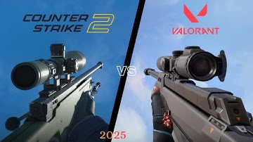 Valorant vs CS2 - Graphics, Destruction & Weapon Detail Comparison