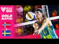 Mol Sørum Vs Hölting Nilsson Andersson Gold Match Highlights Saquarema 2026 BeachProTour 