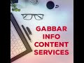 Content Writing Services