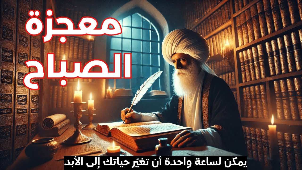 معجزة الصباح : كيف يمكن لساعة واحدة أن تغيّر حياتك إلى الأبد  | فيذيو تحفيزي