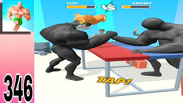 Muscle Rush : GameplayWalkthrough Android.ios All Levels (part 346  )