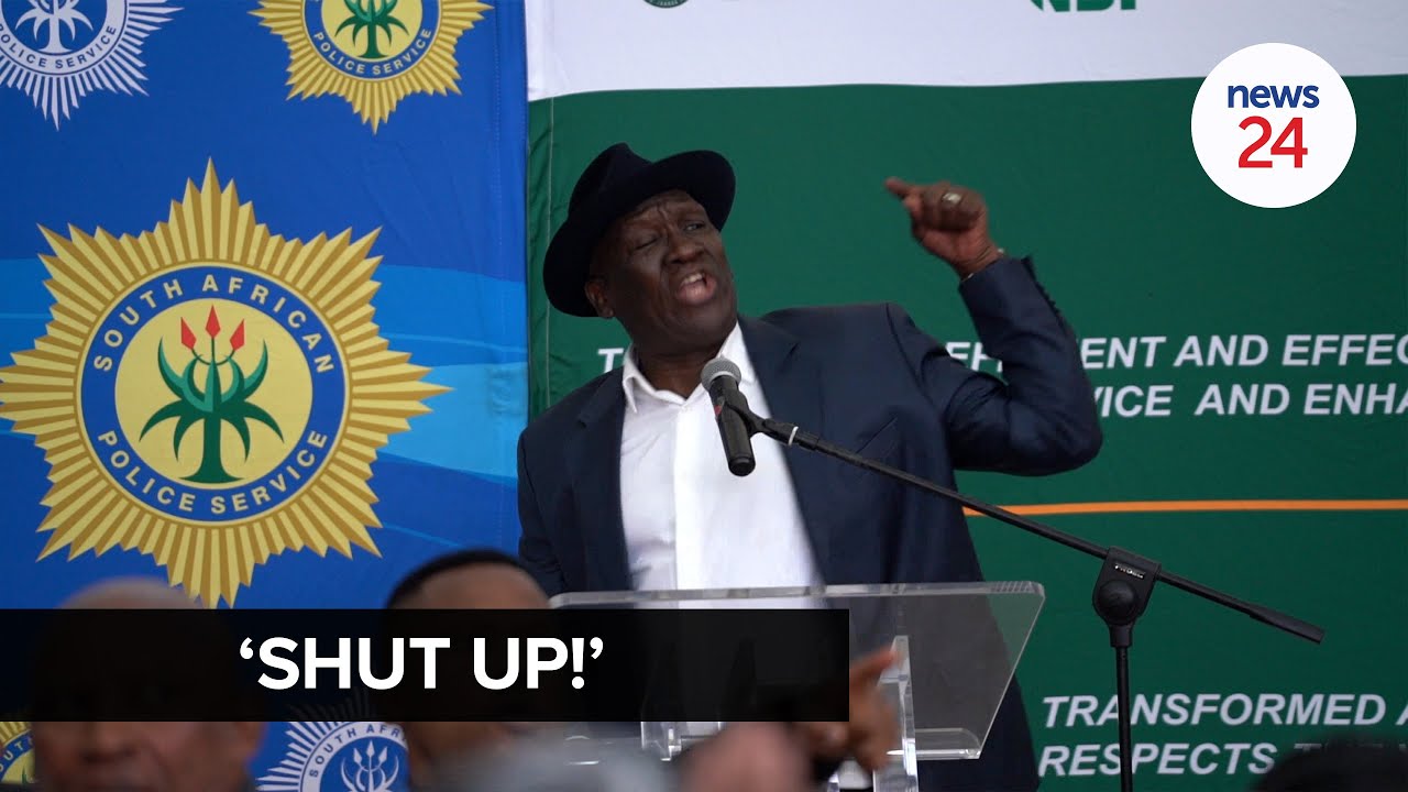 WATCH | 'Shut up!' Cele rips into lobby group leader, then police drag him away WATCH | 'Shut up!' Cele rips into lobby group leader, then police drag him away