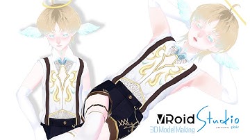 【VRoid Studio】Making a Male VRoid Model for the first time! | EN/JP
