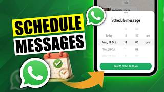 WhatsApp FINALLY Added This Feature! (How to Schedule Whatsapp Messages) 2026