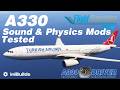 iniBuilds A330 | New Physics &amp; sound Mod! | Full Testflight Istanbul - Lisbon | Real A330 Pilot