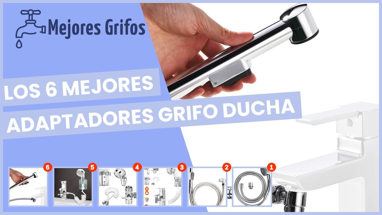 Los 6 mejores adaptadores grifo ducha - YouTube