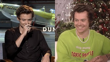 harry styles dodging interview questions for 7 minutes straight