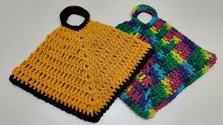 EASY Crochet Vintage Potholder Pattern / Bringing Back The Nostalgia