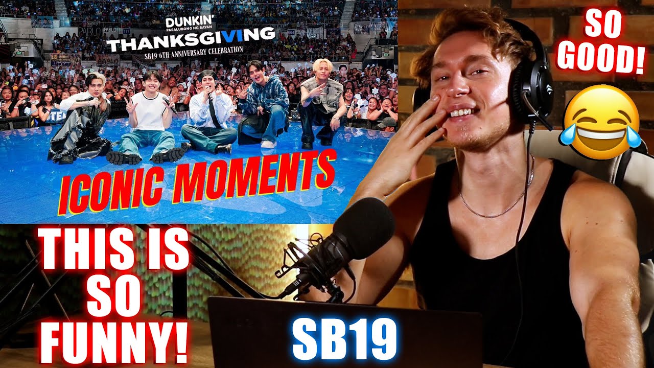 FUNNY MOMENTS of SB19 Dunkin' Thanksgiving Concert | Richards Infinity Reacts