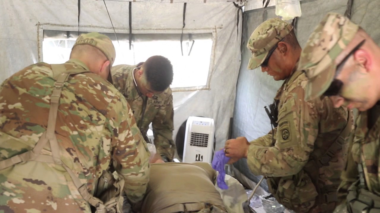 5th Squadron, 73rd Cavalry Regiment Medics Trauma Lane (TIMELAPSE)