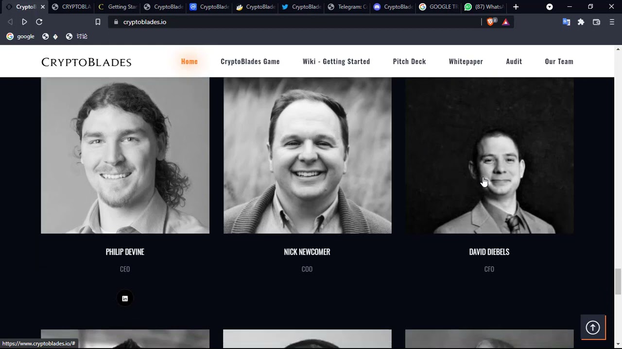 CRYPTO BLADES GAME مراجعة شاملة لمشروع