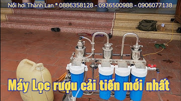 Máy Lọc Rượu Khử Độc Tố | Cải tiến mới nhất đem lại hiệu quả tuyệt vời 👍