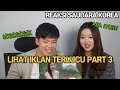 [Reaksi Saudara Korea] Melihat  Iklan Telucu Indonesia Part 3