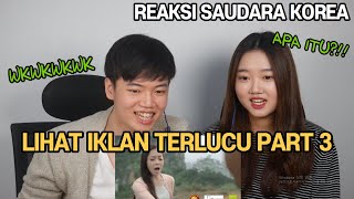 [Reaksi Saudara Korea] Melihat  Iklan Telucu Indonesia Part 3