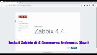 Zabbix Part 1 Install Monitoring Zabbix 4.4  with Ubuntu 18.04