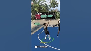 The best jumpshot for centers 2K25 #2k #mycareer #shorts