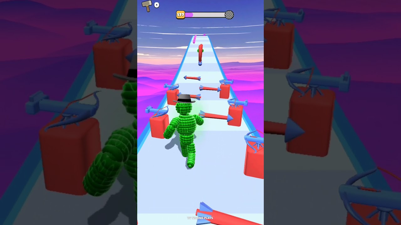 Rope Man Run Lvl.177! 😎😱 - Speed + Strategy = Victory 🏆 