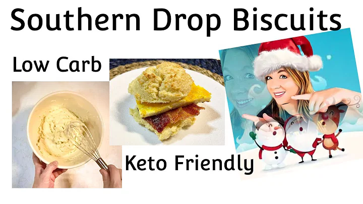 SOUTHERN KETO BISCUITS ~ LOW CARB BACON, EGG and CHEESE BISCUITS