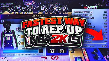 *NEW* NBA 2K19 BEST REP METHOD AFTER PATCH 200K+ UNDER AN HOUR ALL ARCHETYPES REP UP EXTREMELY FAST