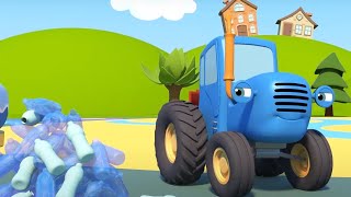 Синий трактор - Мусор 🚜 Развивающие мультфильмы детям