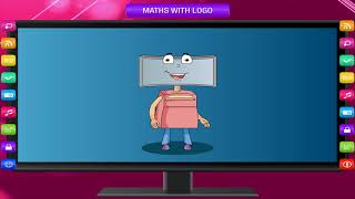 MATHS WITH LOGO | Kriti Educational Videos class-4