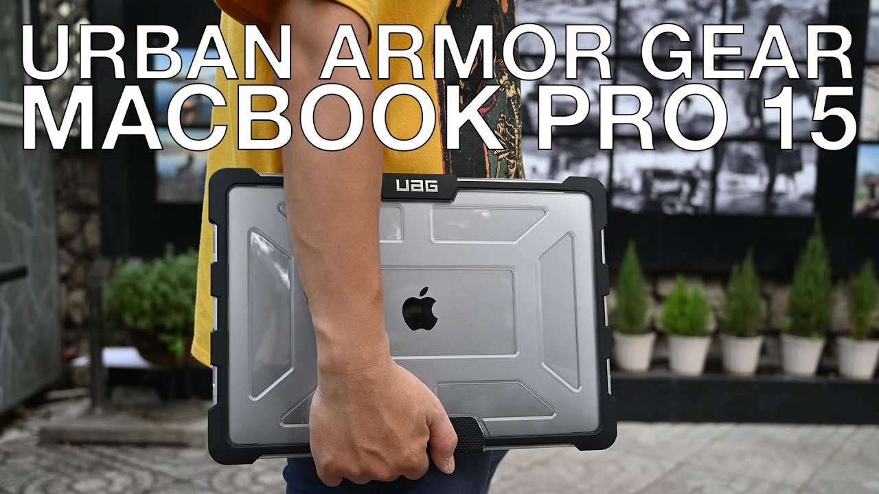 Trên tay vỏ bảo vệ Urban Armor Gear cho Macbook Pro 15\